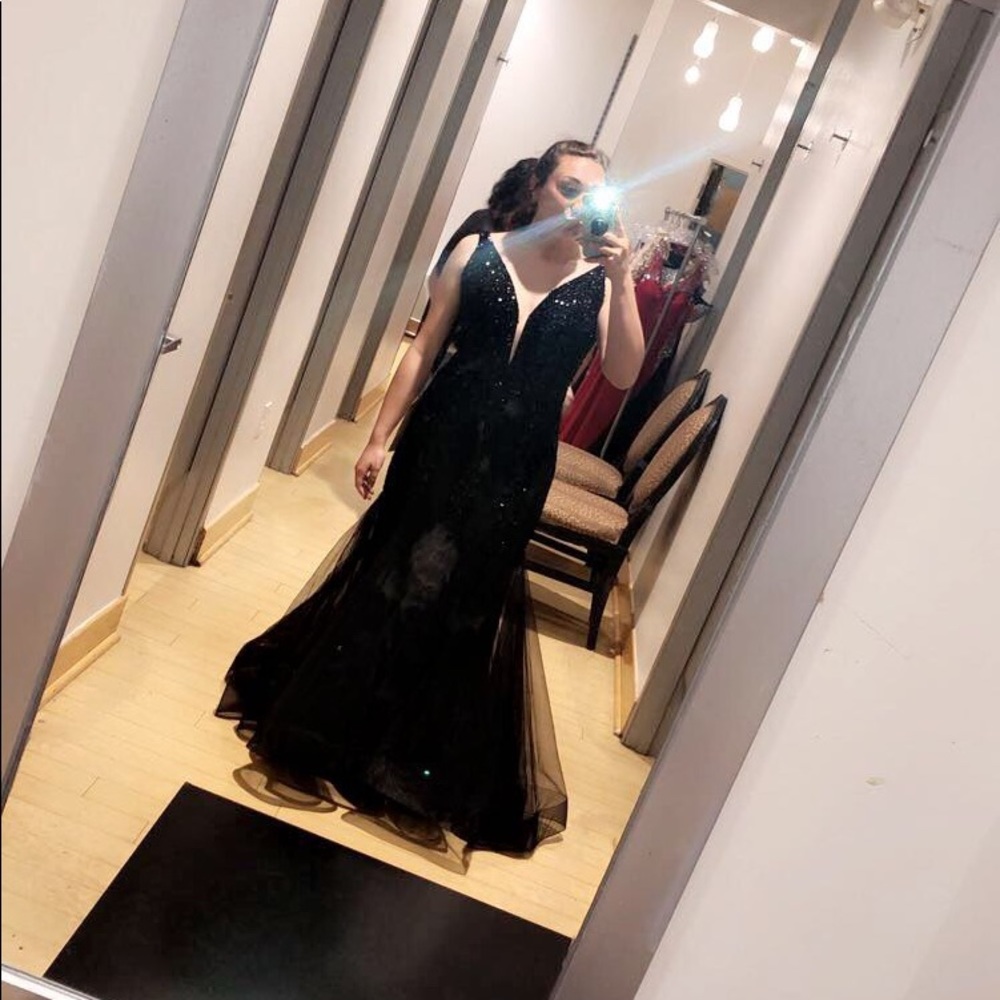 Jovani Backless Prom Dress